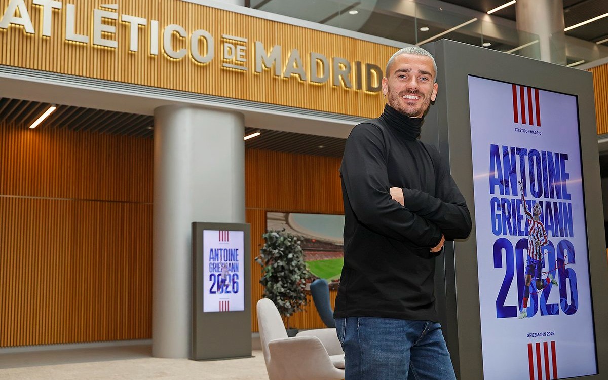 Oficializan el traspaso de Antoine Griezmann a los Colchoneros | Video