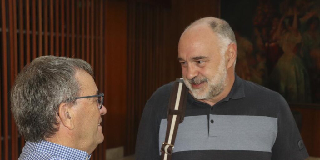 Pablo Laso espera volver pronto a las canchas