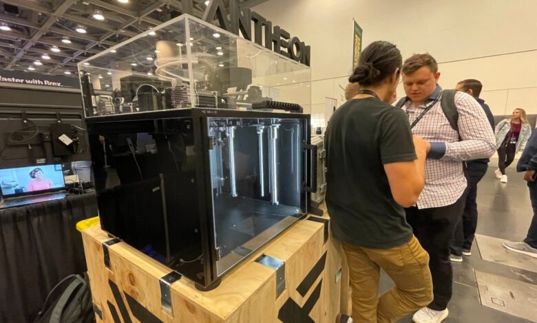 Pantheon Design alivia la incertidumbre de la cadena de suministro con la impresión 3D de fábrica