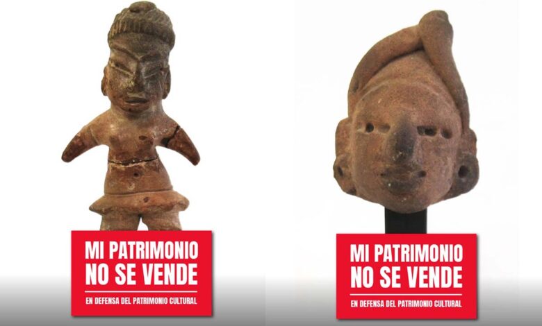 Piden Gobierno mexicano detener subasta de piezas arqueológicas en Francia