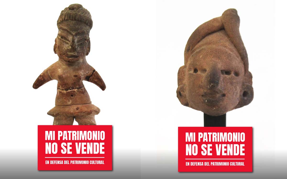 Piden Gobierno mexicano detener subasta de piezas arqueológicas en Francia