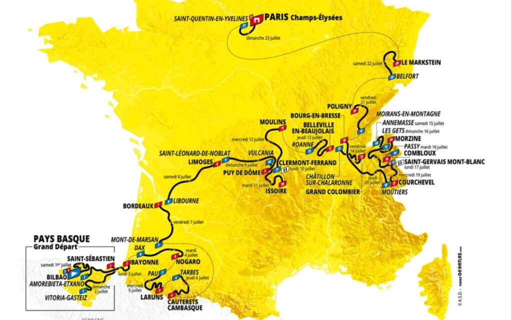 Presentan el Tour de Francia 2023 con exigentes jornadas montañosas | Video
