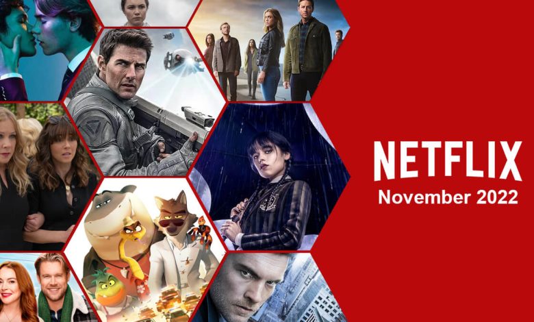 Primer vistazo a lo que llegará a Netflix en noviembre de 2022