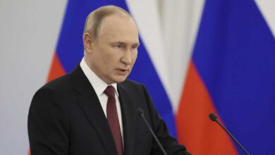 Putin proclama la anexión de cuatro regiones ocupadas en Ucrania: 'Serán ciudadanos rusos para siempre'