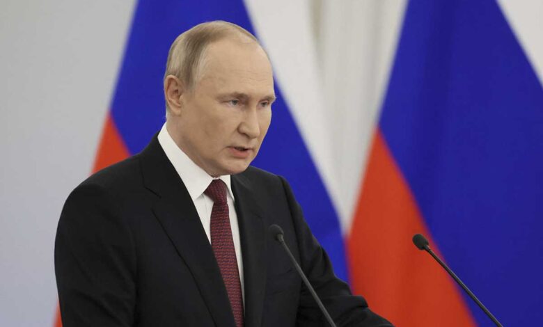 Putin proclama la anexión de cuatro regiones ocupadas en Ucrania: 'Serán ciudadanos rusos para siempre'