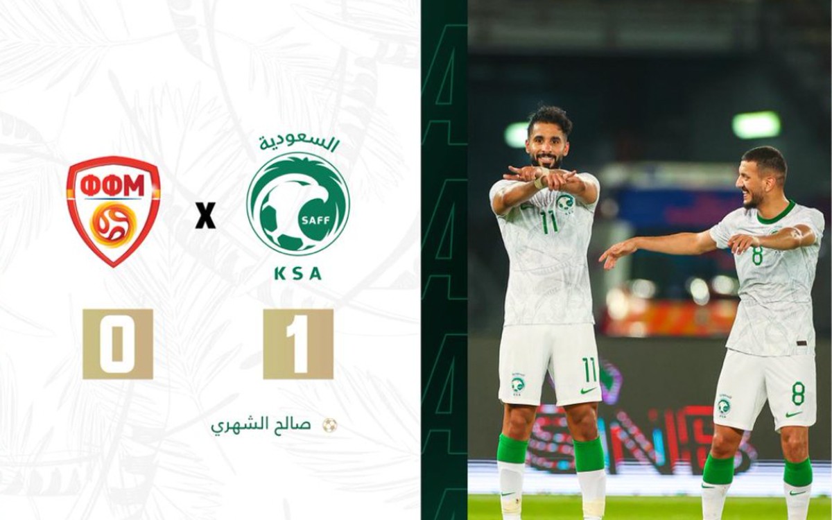 Qatar 2022: Arabia Saudita, rival de México, vence a Macedonia del Norte | Tuit