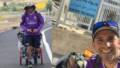 Qatar 2022: Localizan en una prisión de Irán al aficionado español que caminaba al Mundial | Video