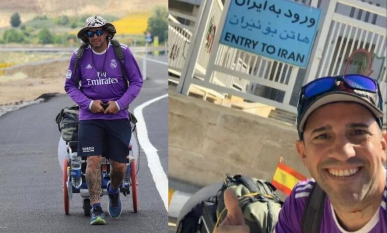Qatar 2022: Localizan en una prisión de Irán al aficionado español que caminaba al Mundial | Video