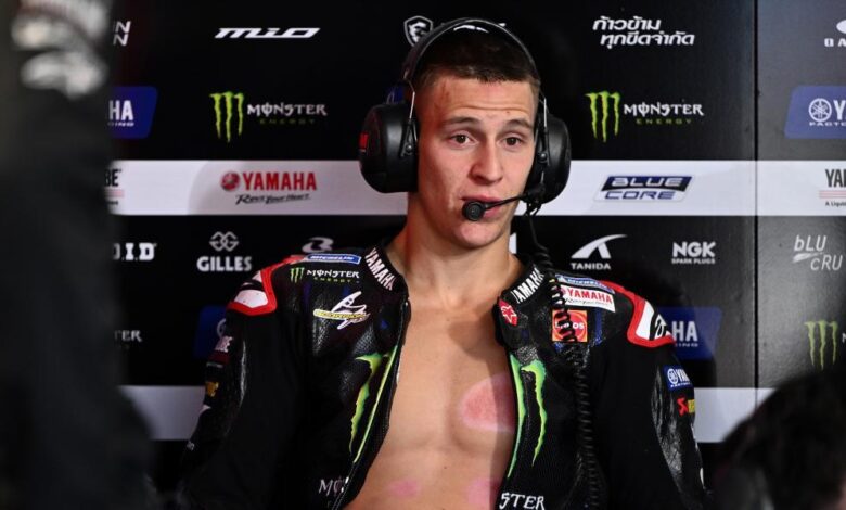 Quartararo reconoce estar "un poco frustrado por la clasificación"