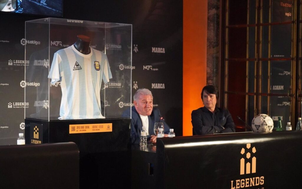 Realiza Legends un homenaje a Jorge Burruchaga en Madrid | Video