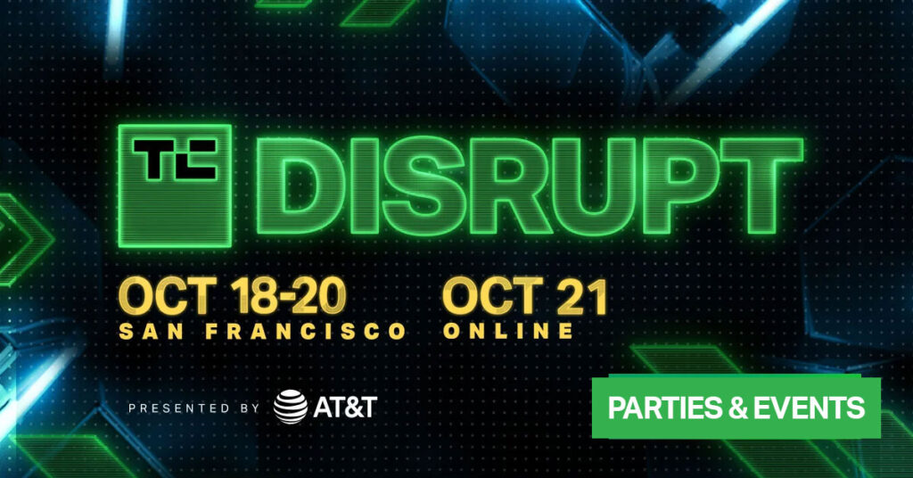 Recepciones, fiestas y más en TechCrunch Disrupt