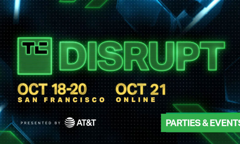 Recepciones, fiestas y más en TechCrunch Disrupt