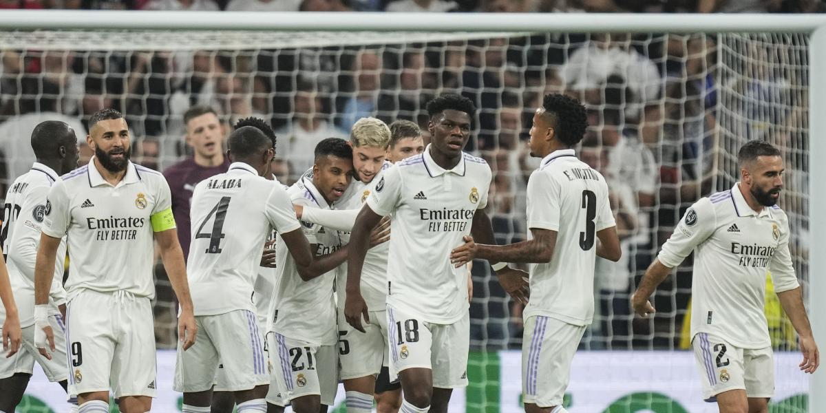 Rodrygo y Vinicius plasman el dominio del Madrid ante un Shakhtar inoperante