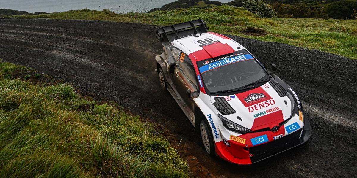 Rovanperä manda en el Rally de Nueva Zelanda