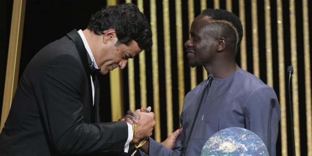 Sadio Mané gana el primer Trofeo Sócrates