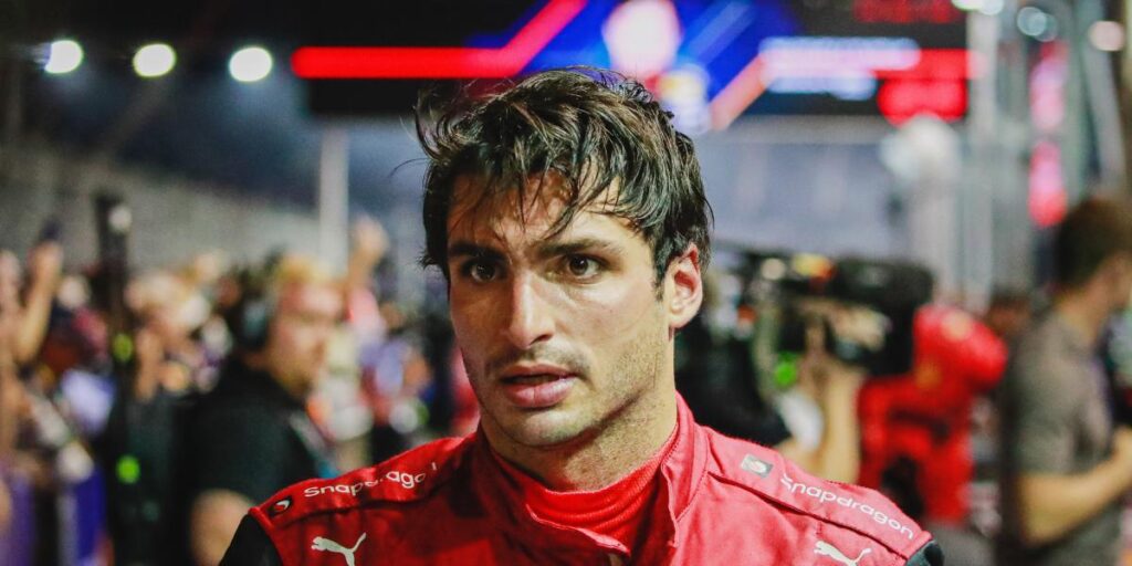Sainz, 3º en Singapur: "Lo positivo es que no he cometido errores"