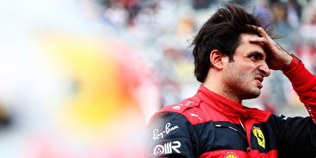 Sainz: "Estoy un poco cansado de estar a media décima de la pole"