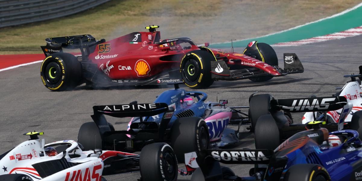 Sainz: "Russell ha llegado como un loco"