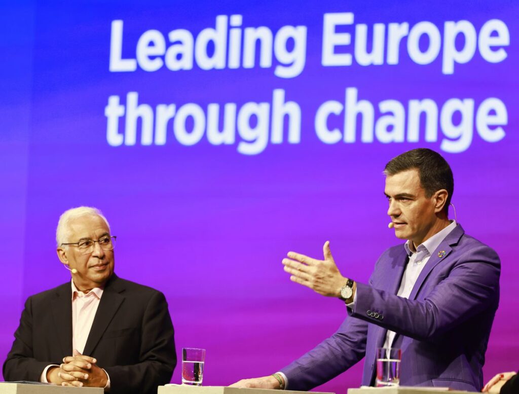 Sánchez defiende en Berlín la reforma del mercado eléctrico y gravar beneficios: “Hay empresas ganando mucho dinero”