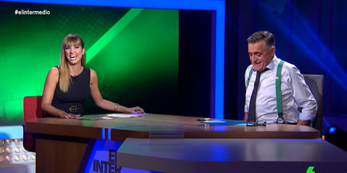 Sandra Sabatés, a carcajadas tras escuchar la confesión íntima de Wyoming: "Hay cosas…"