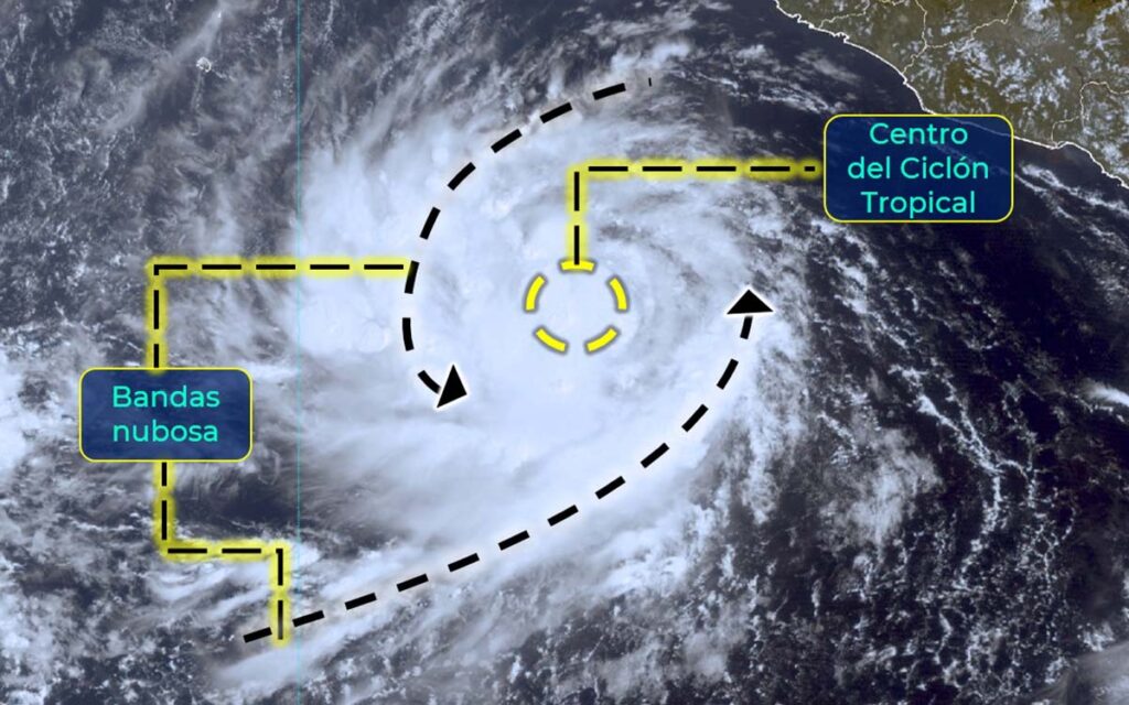 Se refuerza probabilidad de lluvias muy fuertes por tormenta tropical Orlene | Conoce su trayectoria