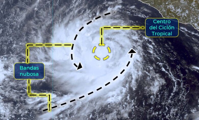 Se refuerza probabilidad de lluvias muy fuertes por tormenta tropical Orlene | Conoce su trayectoria