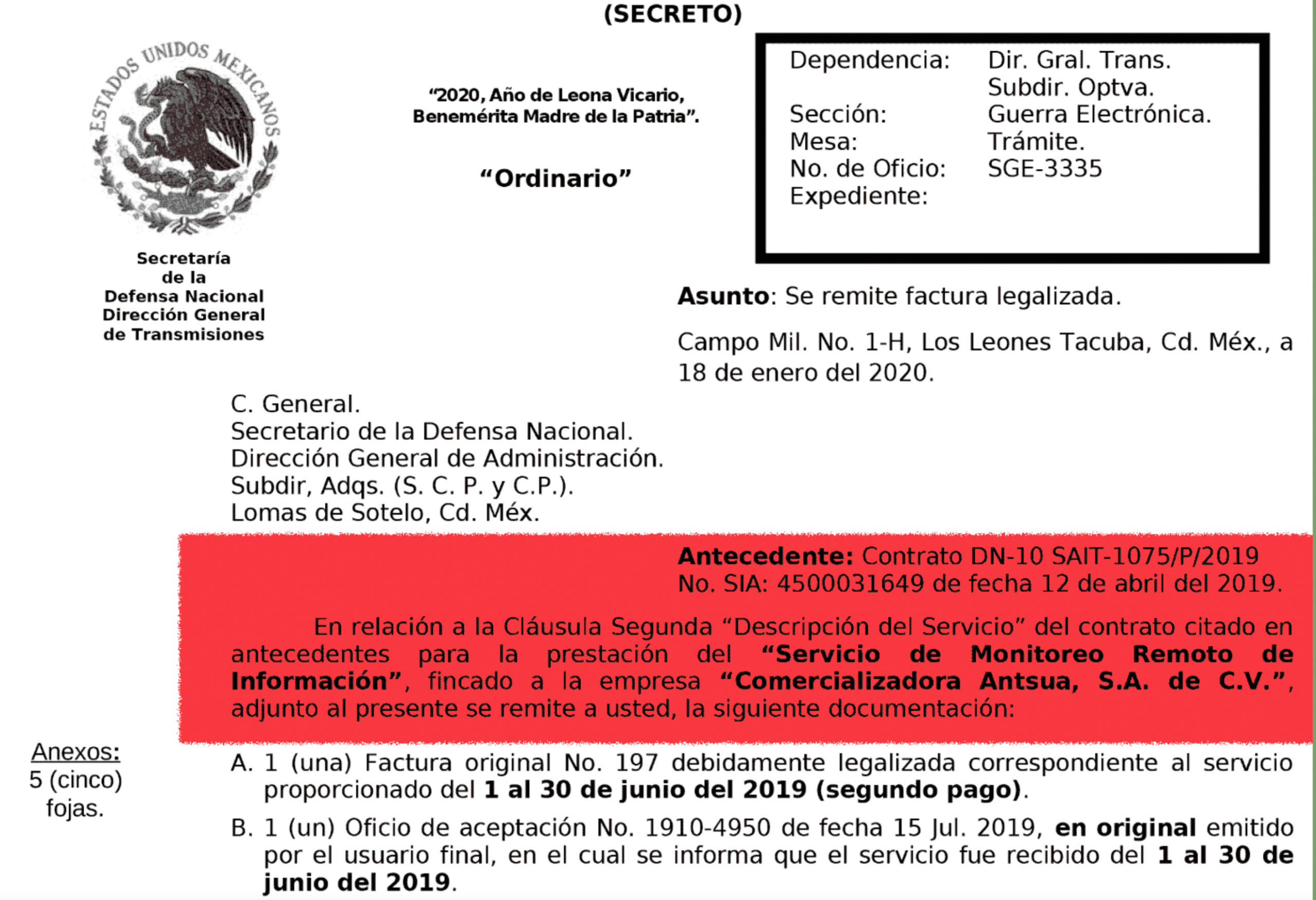 Sedena ocultó contratos de espionaje; AMLO no desmintió evidencia: Investigadores de Ejército Espía