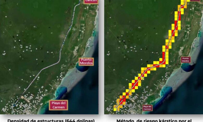 SedenaLeaks: El Ejército advierte que el Tren Maya se construye sobre zonas de ‘peligro severo’ por hundimiento