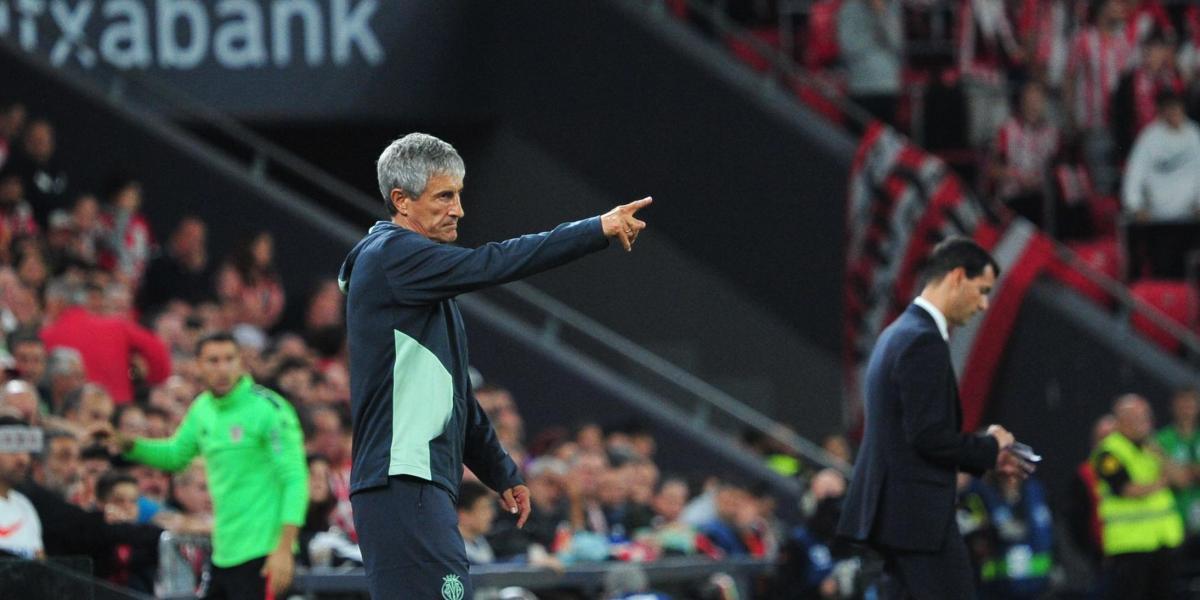 Setién: "Espero que esto vaya a mejor"