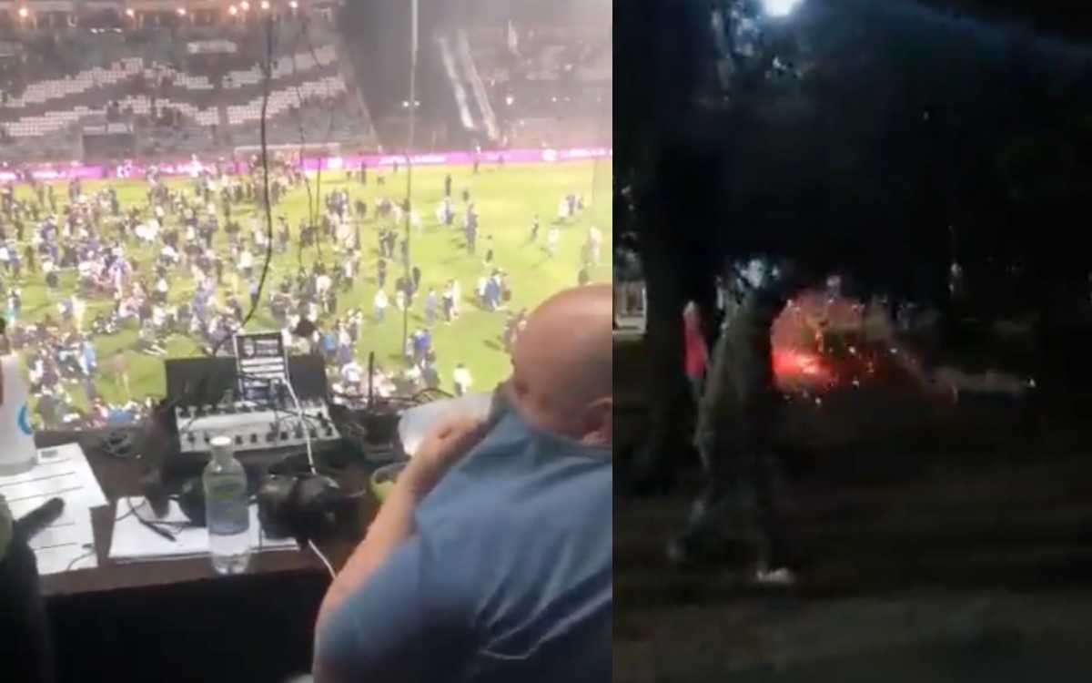 Suspenden el Gimnasia contra Boca por disturbios