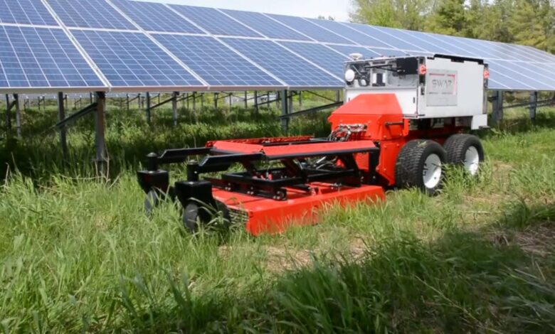 Swap Robotics está allanando el camino para los cortes de vegetación solar eléctricos y el arado de nieve en las aceras
