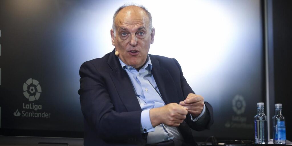 Tebas: "La Superliga es mucha cosmética"