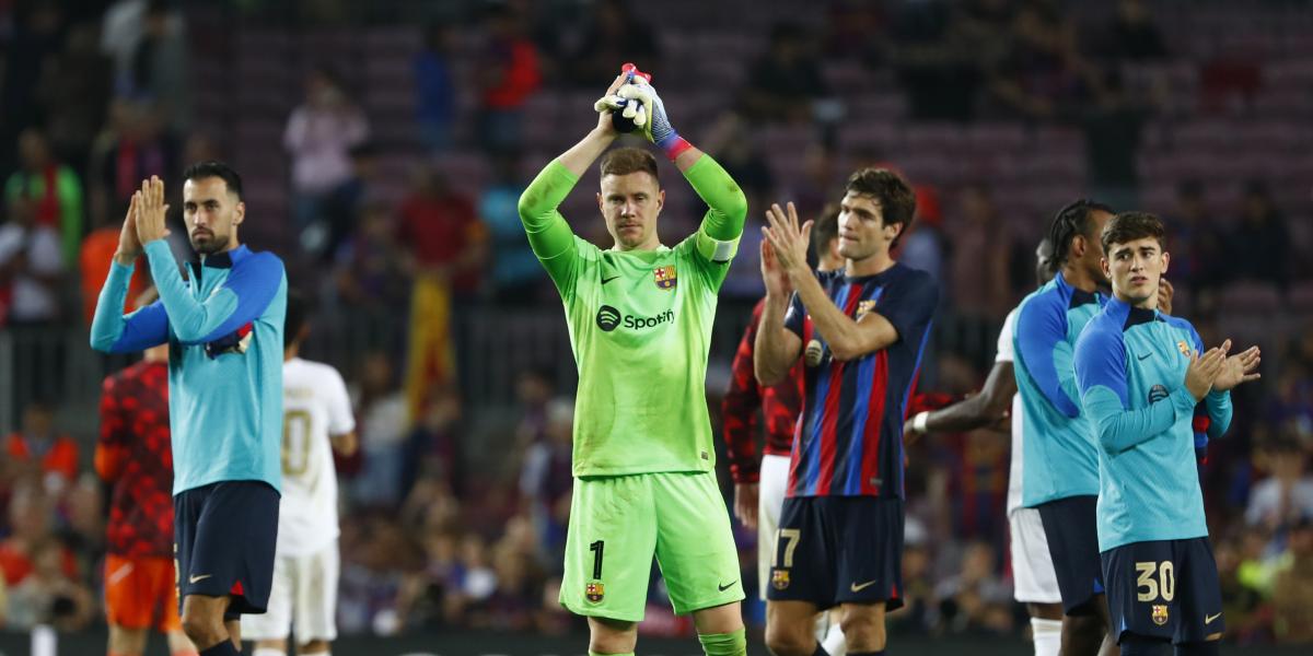 Ter Stegen: "Lo más importante ahora es que no nos afecte para LaLiga"