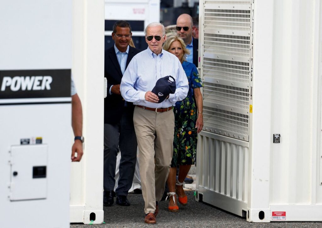 “Todo Estados Unidos está con ustedes”, dice Biden a los puertorriqueños tras el golpe del huracán ‘Fiona’