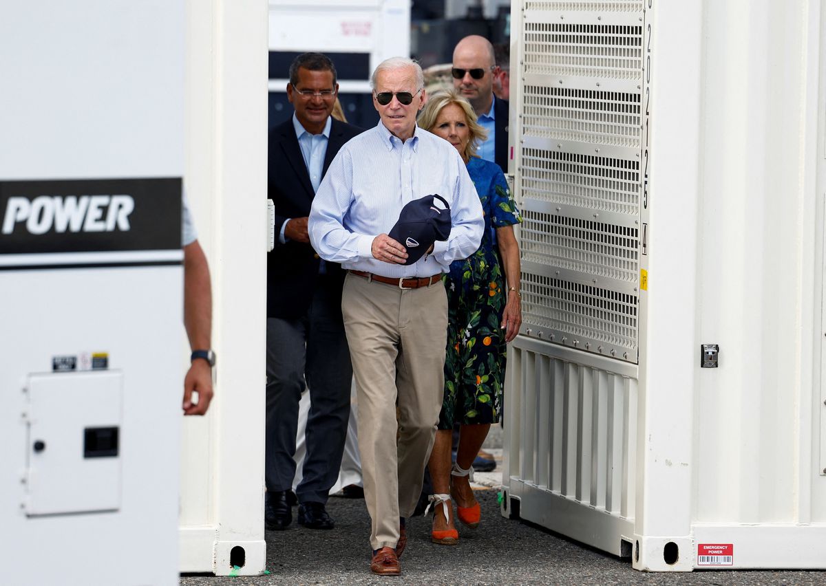 “Todo Estados Unidos está con ustedes”, dice Biden a los puertorriqueños tras el golpe del huracán ‘Fiona’