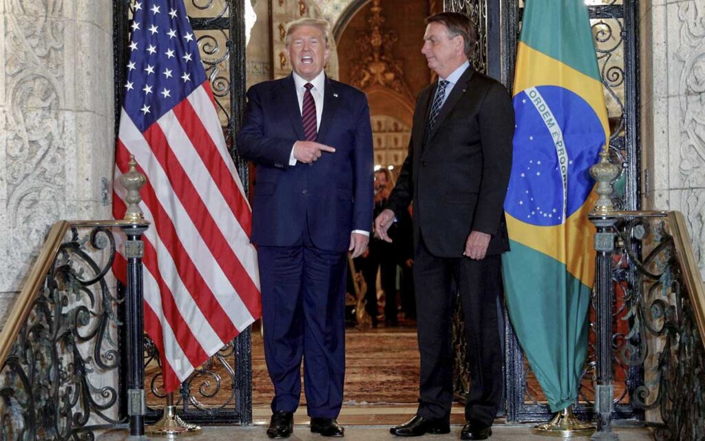 Trump llama a los brasileños a votar por Bolsonaro | Video