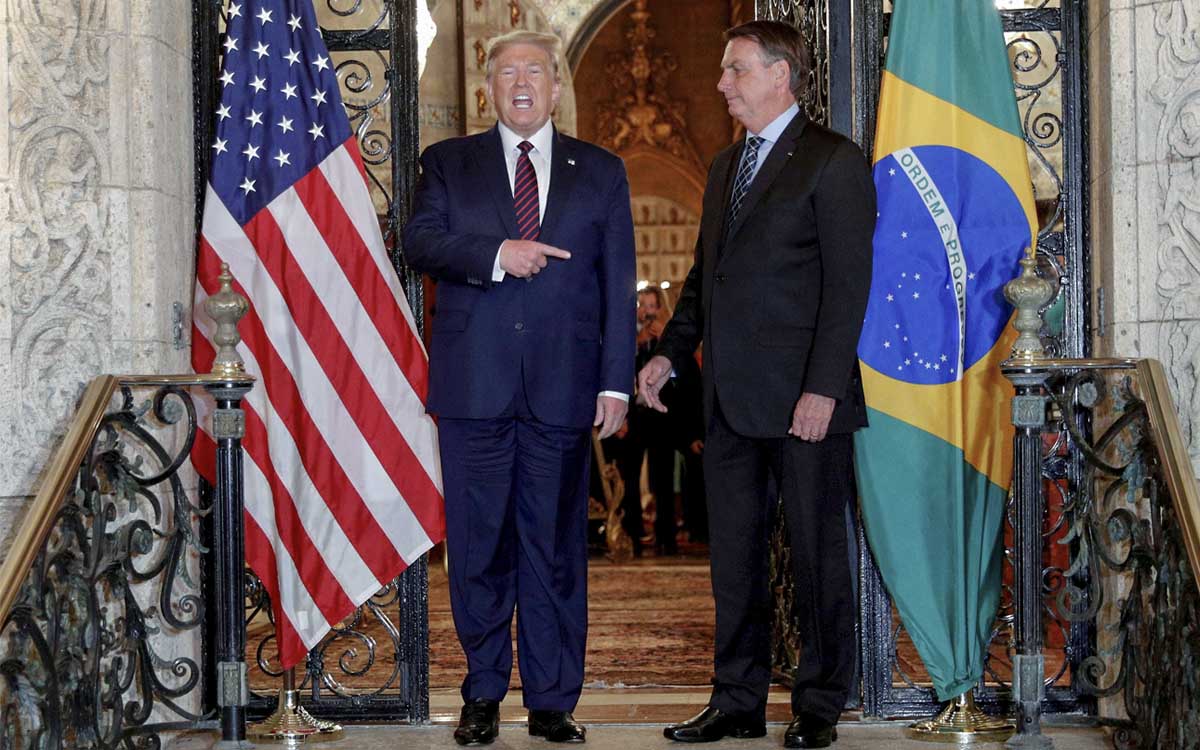 Trump llama a los brasileños a votar por Bolsonaro | Video