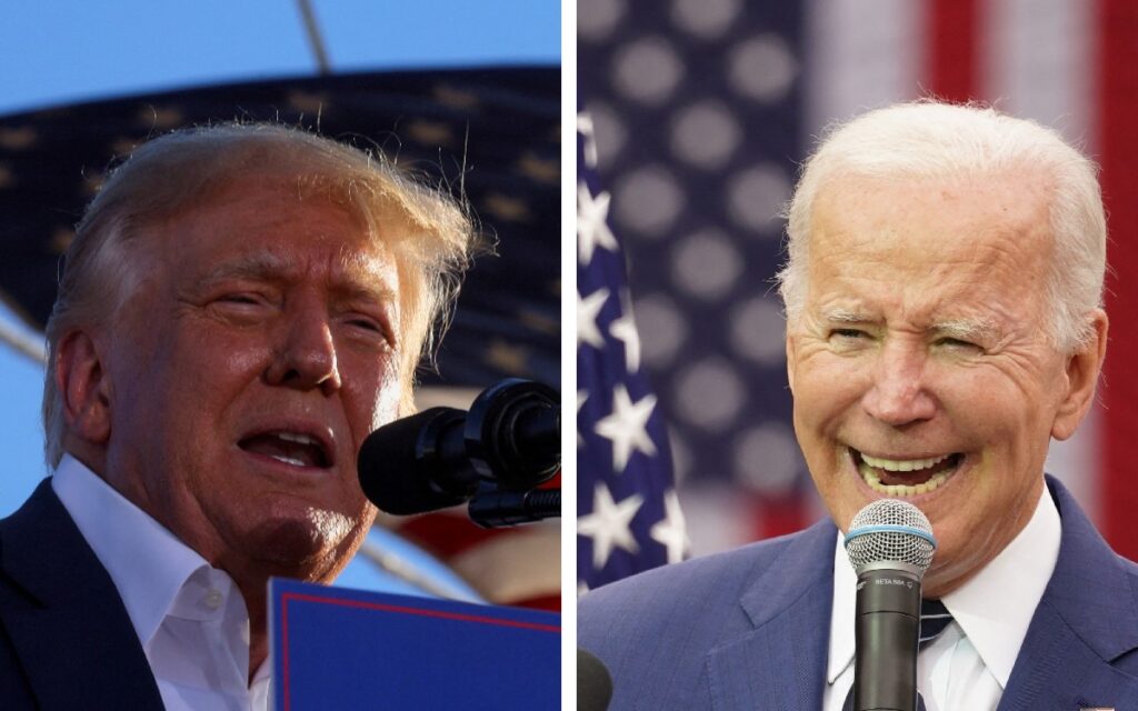 Trump supera por un punto a Biden; 45% de los estadounidenses votaría por él: NYT