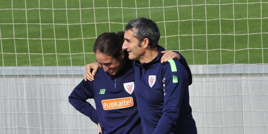Valverde también estuvo en la ‘cocina’ del Athletic Femenino