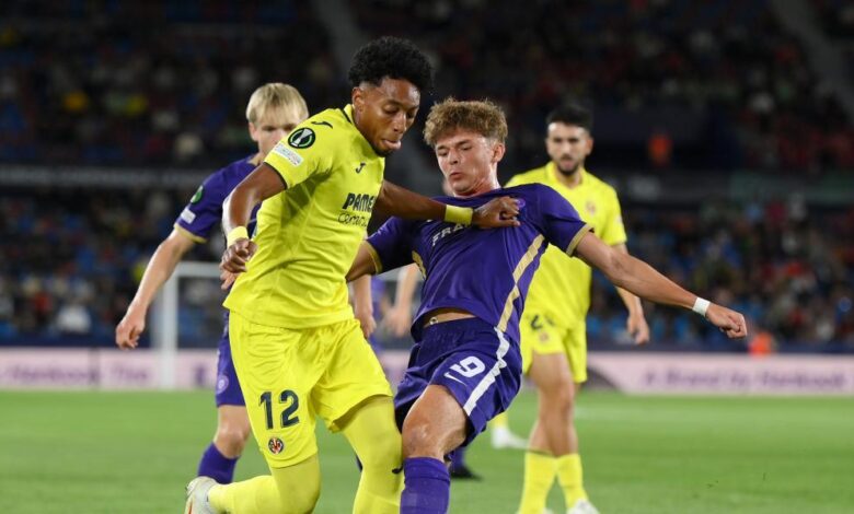 Villarreal-Austria Viena, en imágenes