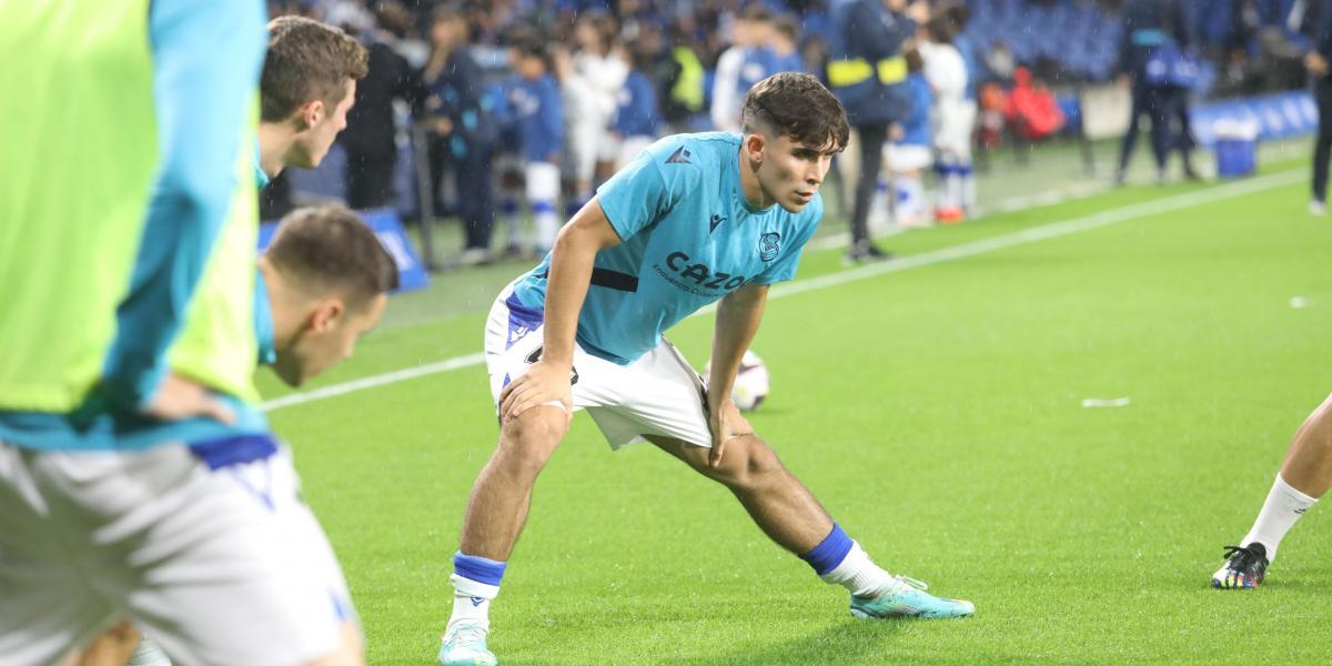 "Marín es un chaval descarado, valiente y con talento"