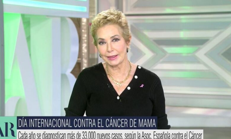 "No somos valientes ni heroínas": el mensaje de Ana Rosa el Día del Cáncer de Mama