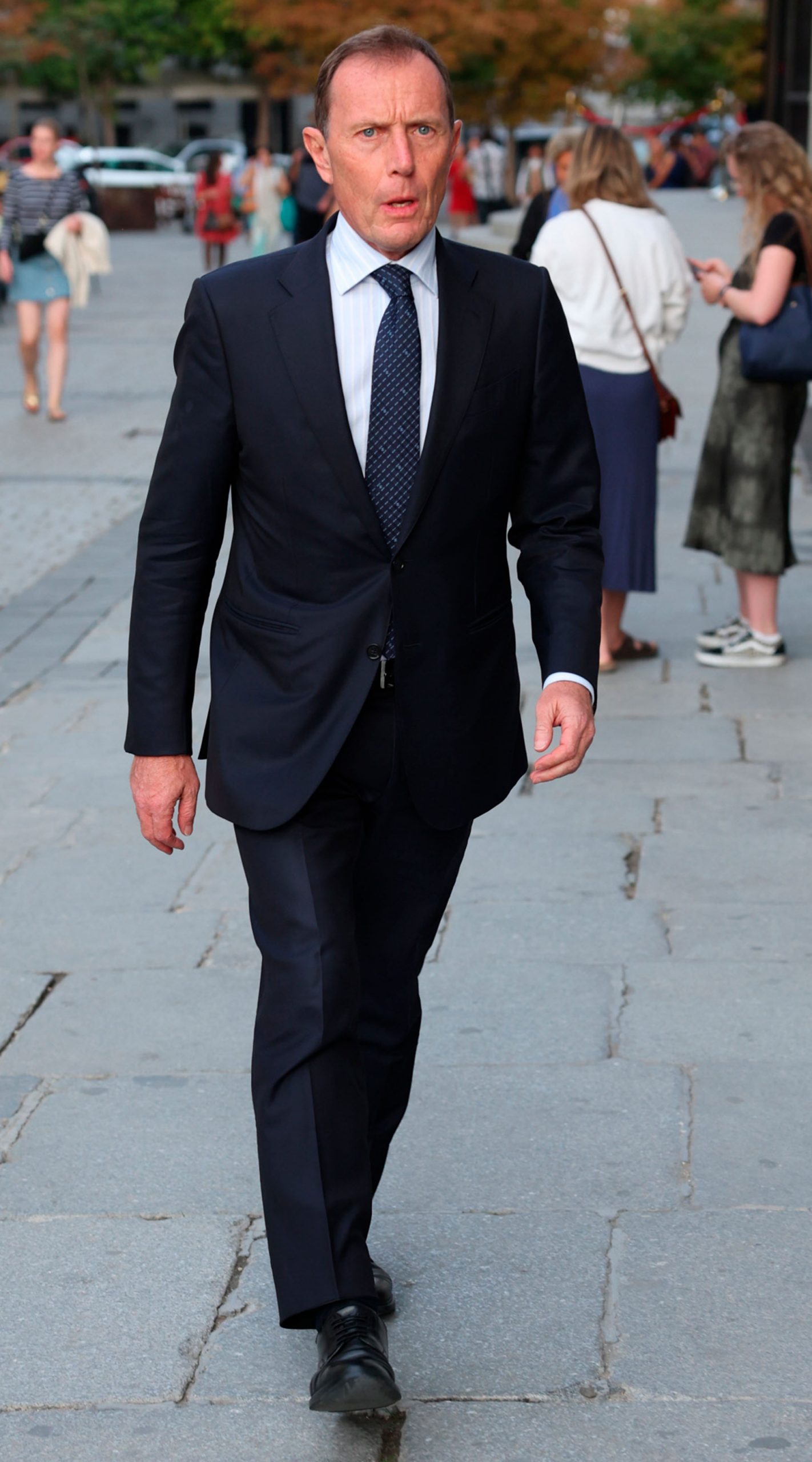 Emilio Butragueño, entrando al Teatro Real / Gtres