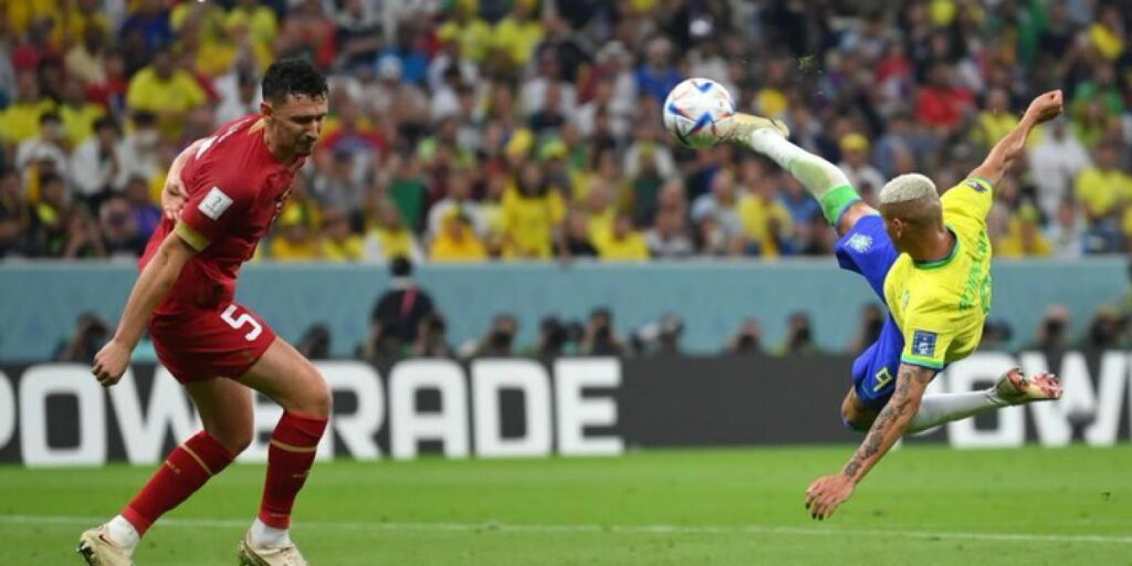¡Richarlison firma el golazo del Mundial para hacer el 2-0!