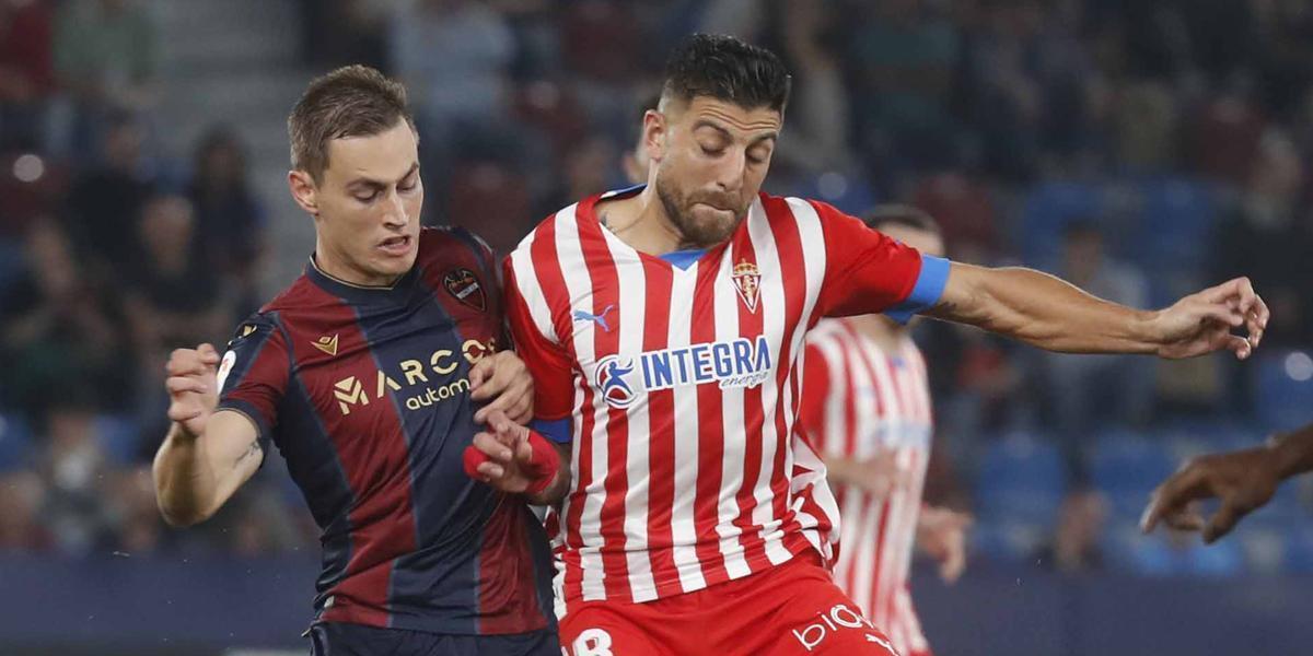 1-0: De Frutos firma la cuarta victoria seguida y deja al Sporting sin premio