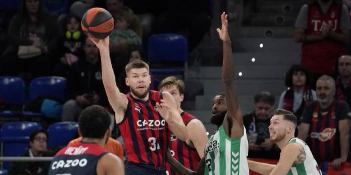 107-103: El Cazoo Baskonia suda para superar al Betis