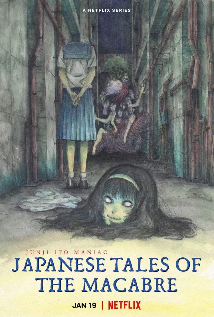 Junji Ito Maniac japonés Tales of the Macabre llegará a netflix en enero de 2023 poster Junji Ito Maniac japonés Tales of the Macabre llegará a netflix en enero de 2023 poster