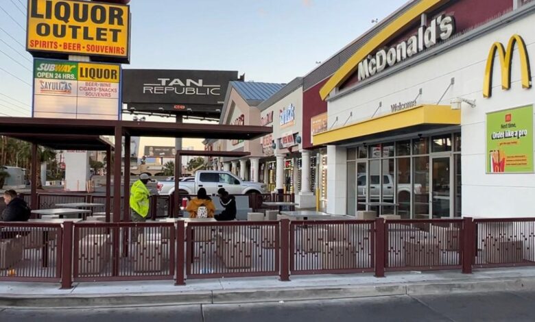 Hombre dispara en la cabeza a un empleado de McDonalds en Las Vegas