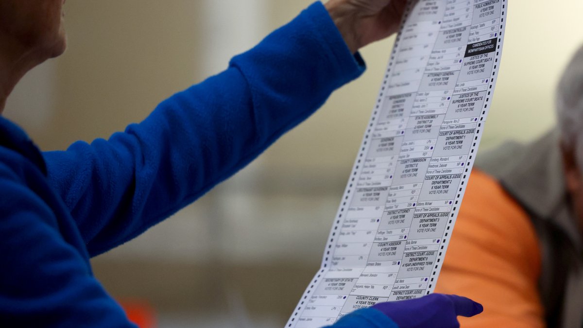 ¿Por qué los resultados de las elecciones en Nevada tardan días?