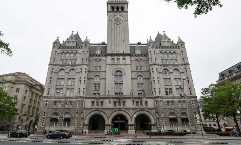 los cuantiosos recibos del hotel de Trump para funcionarios extranjeros influyentes